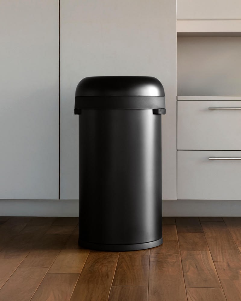 GuestSupply US | Simplehuman 115 Liter Bullet Open Top Trash Can